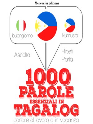 cover image of 1000 parole essenziali in Tagalog